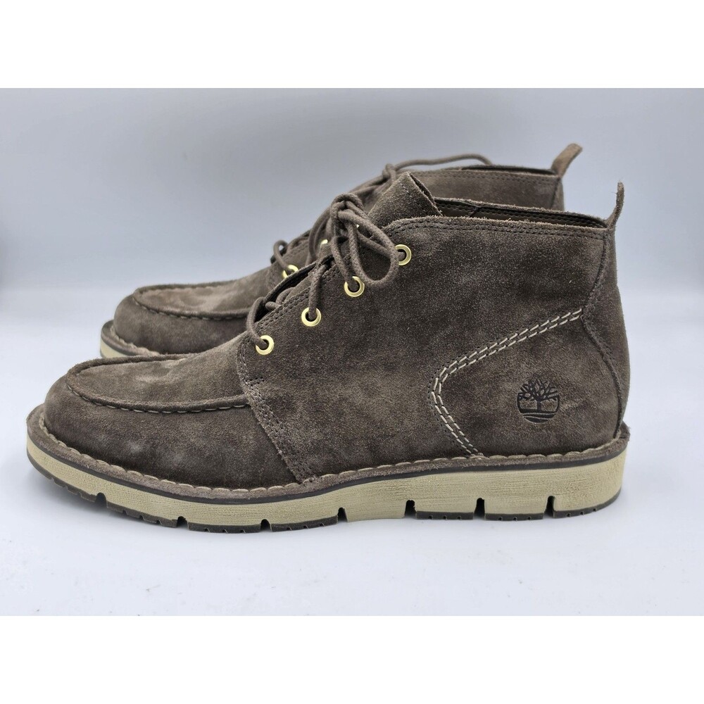 Timberland Westmore Mens Suede Leather Chukka Boots Canteen Moc-Toe Mid Size 8.5